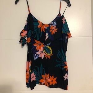 Old Navy cold shoulder tank